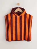 orange stripe towelling poncho (9mths 6yrs)