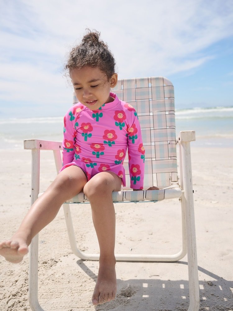pink stampy floral sunsafe swim set (3mths 7yrs) pink stampy floral sunsafe swim set (3mths 7yrs)