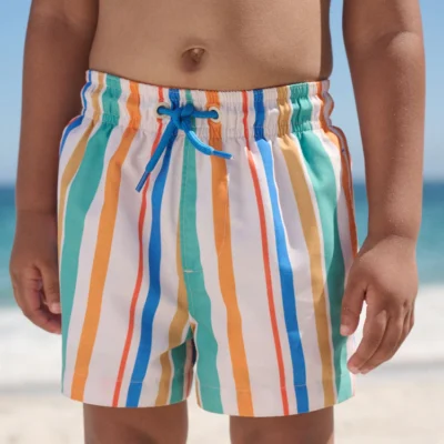blue gingham printed swim shorts (3mths 7yrs) (copy)