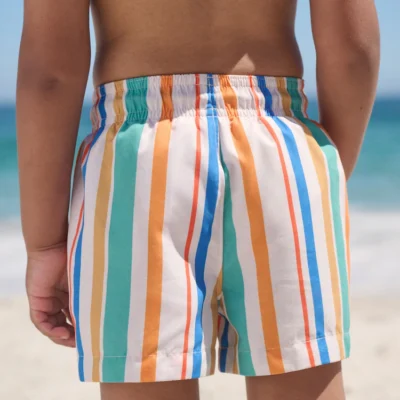 blue gingham printed swim shorts (3mths 7yrs) (copy)