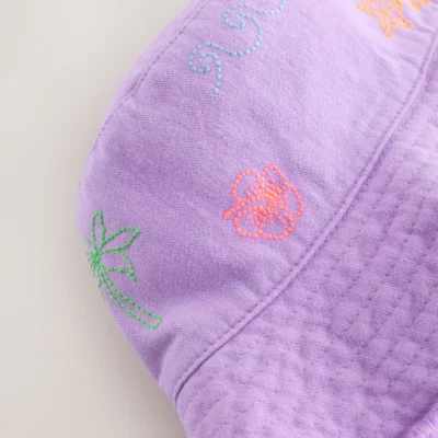 lilac purple bucket hat (3mths 16yrs)