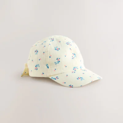 red bow back cap (3mths 10yrs) (copy)
