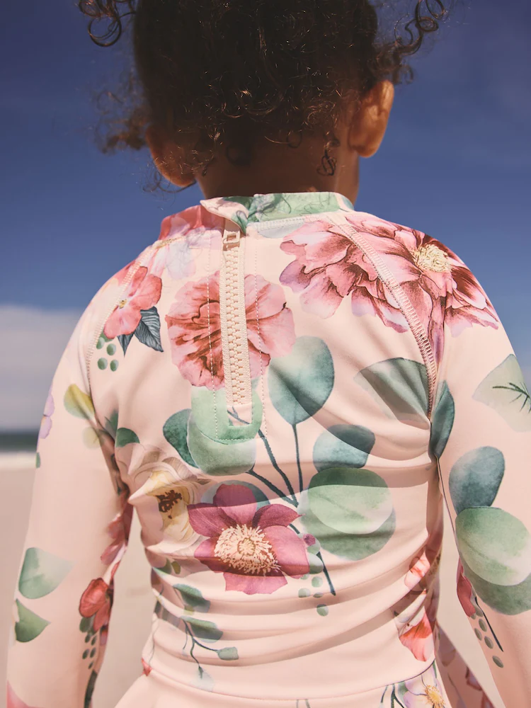 pink floral print sunsafe swim set (3mths 7yrs) pink floral print sunsafe swim set (3mths 7yrs)