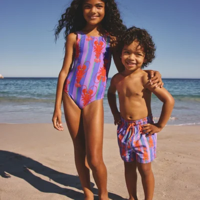 multi stripe printed swim shorts (3mths 7yrs) (copy)