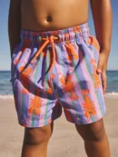 multi stripe printed swim shorts (3mths 7yrs) (copy)