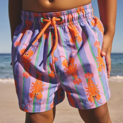 multi stripe printed swim shorts (3mths 7yrs) (copy)