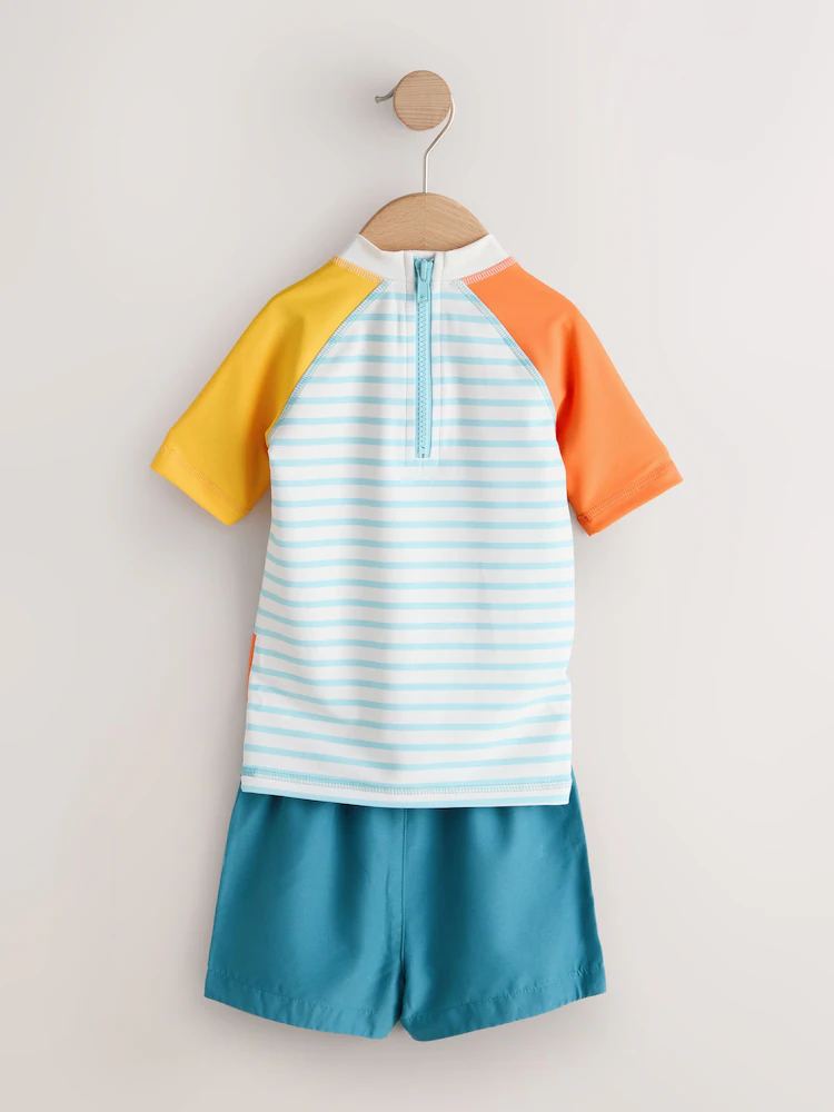 orange/ecru short sleeve sunsafe rash vest and swim shorts set(3mths 7yrs) (copy) orange/ecru short sleeve sunsafe rash vest and swim shorts set(3mths 7yrs) (copy)