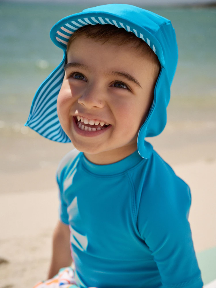 blue legionnaire swim hat (3mths 10yrs) blue legionnaire swim hat (3mths 10yrs)