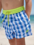 blue printed swim shorts (3mths 7yrs) (copy)