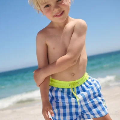 blue printed swim shorts (3mths 7yrs) (copy)