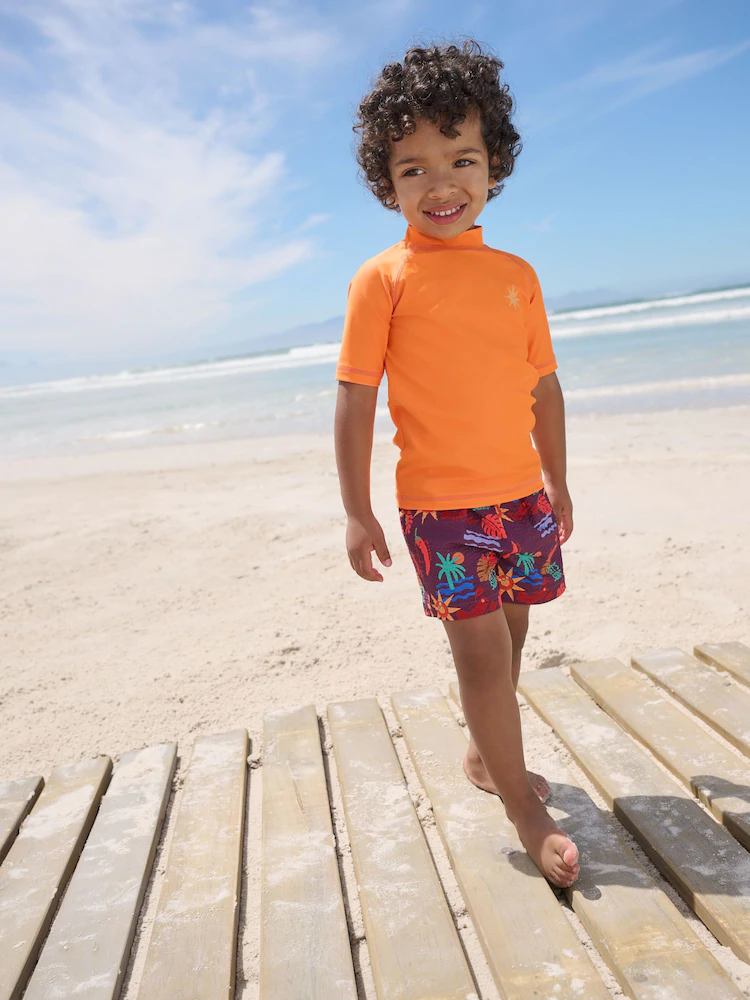 neutral striped sunsafe swimsuit and hat set (3mths 7yrs) neutral striped sunsafe swimsuit and hat set (3mths 7yrs)
