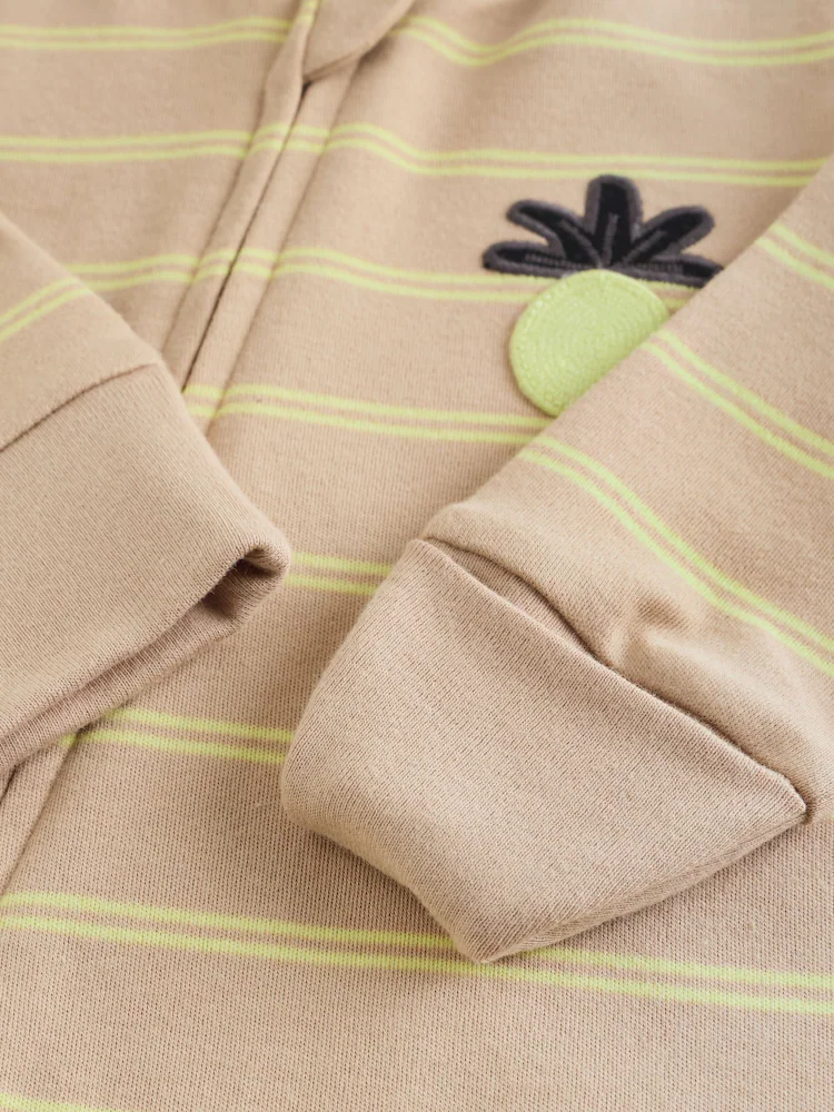 multi palm two way zip baby sleepsuits 3 pack (0mths 3yrs) multi palm two way zip baby sleepsuits 3 pack (0mths 3yrs)