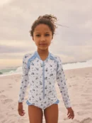 purple long sleeve sunsafe swimsuit (3mths 16yrs) (copy)