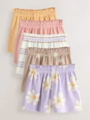 neutral shorts 5 pack (3mths 7yrs)