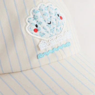 blue shell striped cap (1 16yrs)