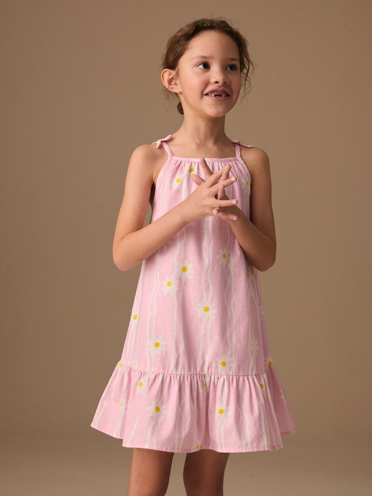 green tropical angel sleeve dress (3 16yrs) (copy)
