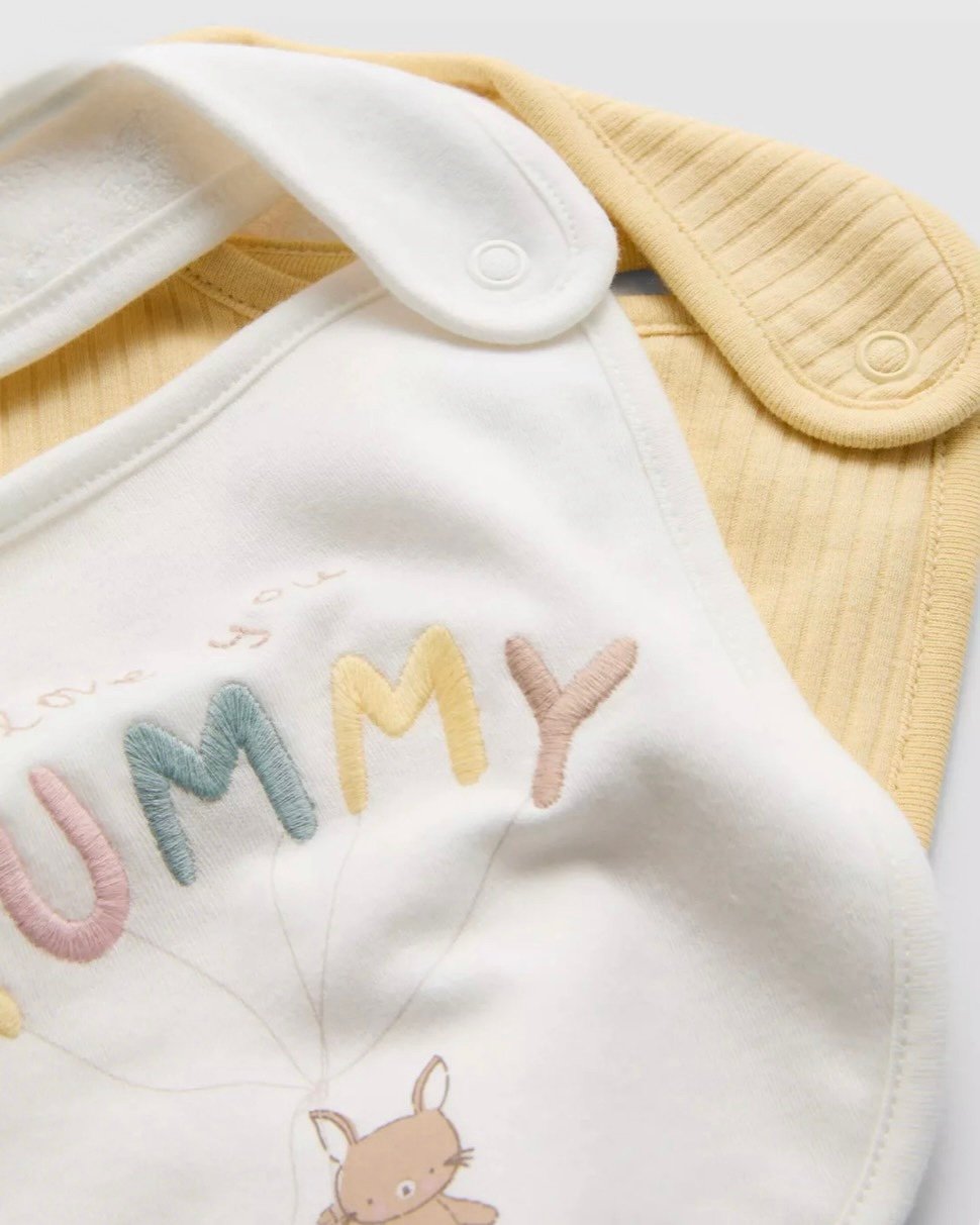 screenshot-2 bibs with i love daddy print 2 pack immediate