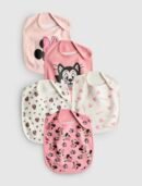 disney minnie mouse bibs 5 pack immediate