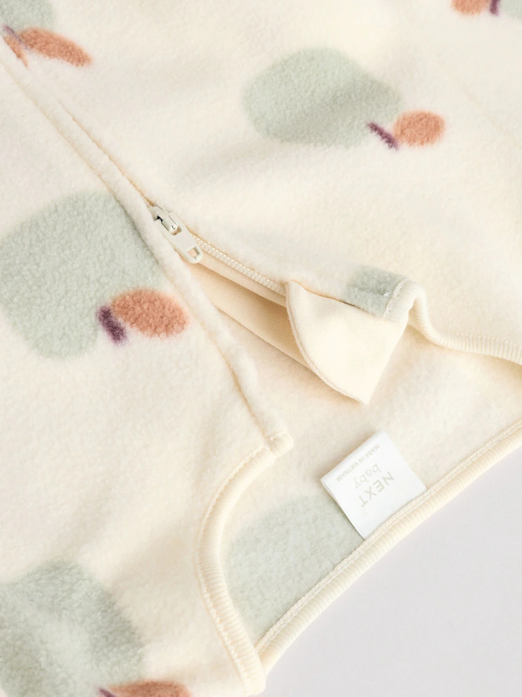 sage green apple baby micro fleece two way zip sleepsuits 2 pack sage green apple baby micro fleece two way zip sleepsuits 2 pack