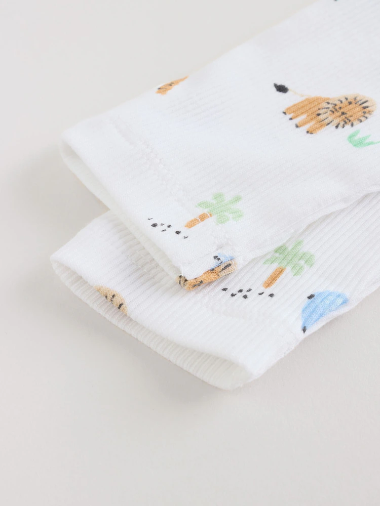blue safari baby top & leggings 6 piece set (0mths 3yrs) blue safari baby top & leggings 6 piece set (0mths 3yrs)