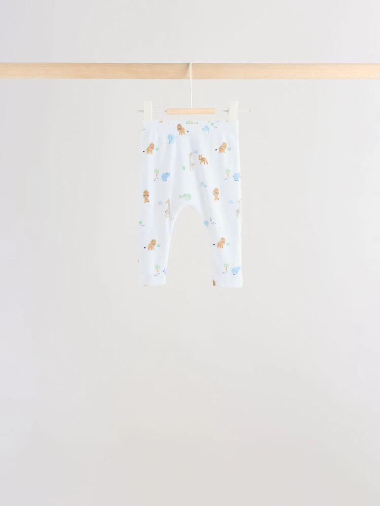 blue safari baby top & leggings 6 piece set (0mths 3yrs) blue safari baby top & leggings 6 piece set (0mths 3yrs)